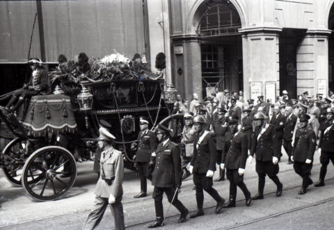 I funerali di Guglielmo Marconi