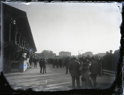 Il primo volo in città, settembre 1911